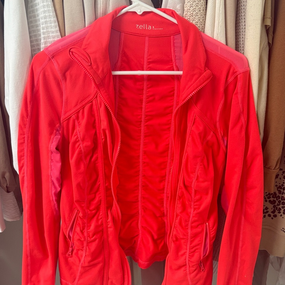 Zella Women's Vibrant Red Utility Jacket